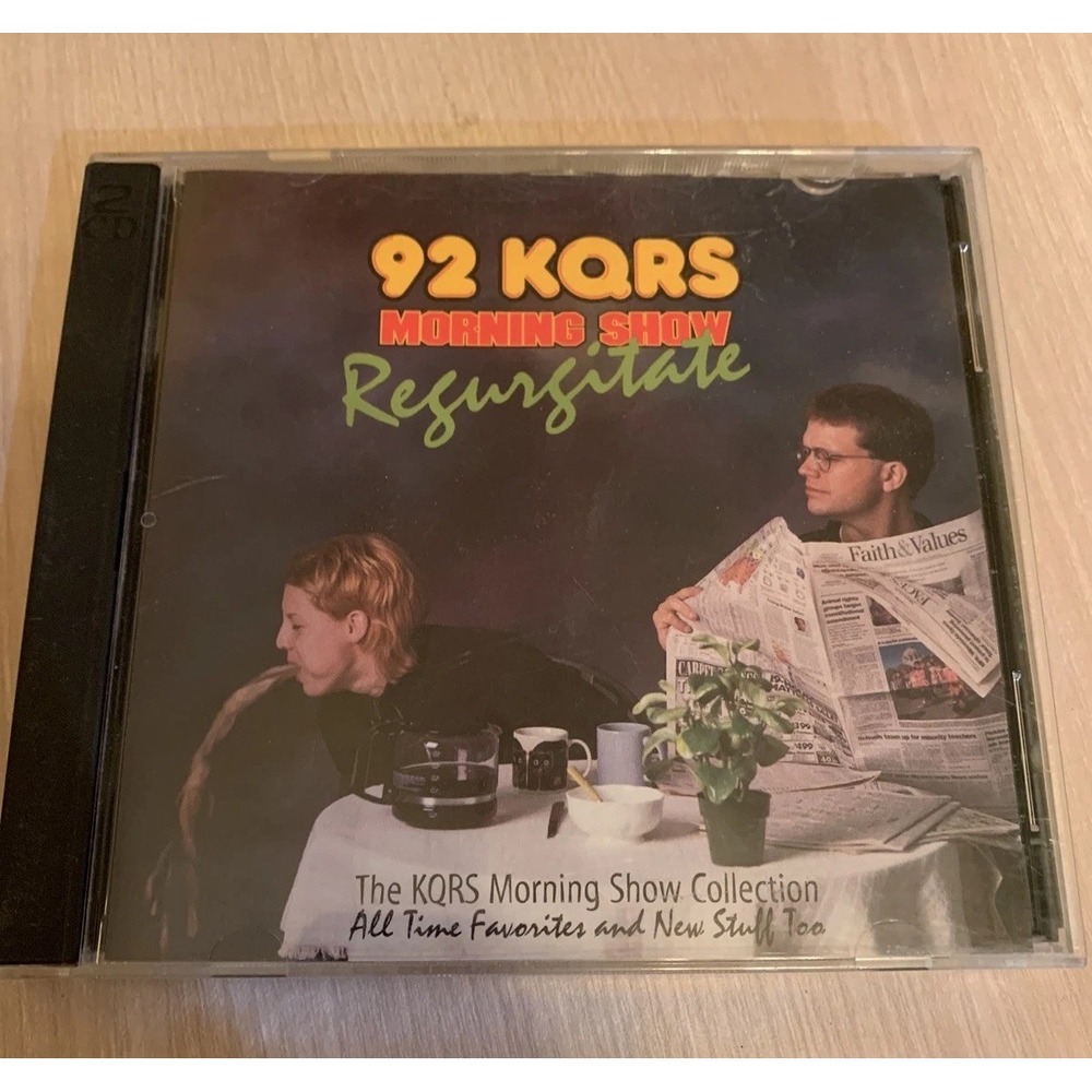 92 KQRS Morning Show Regurgitate 2CD Collection 1998 Comedy Radio CD